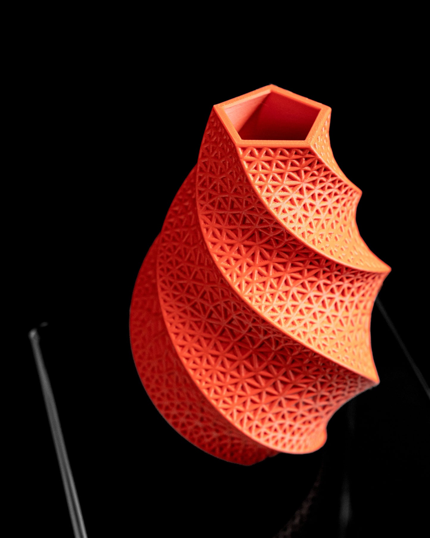 Wireframe Vase, Flower Holder, Table Accent, Japandi Home StatementPiece Elegant