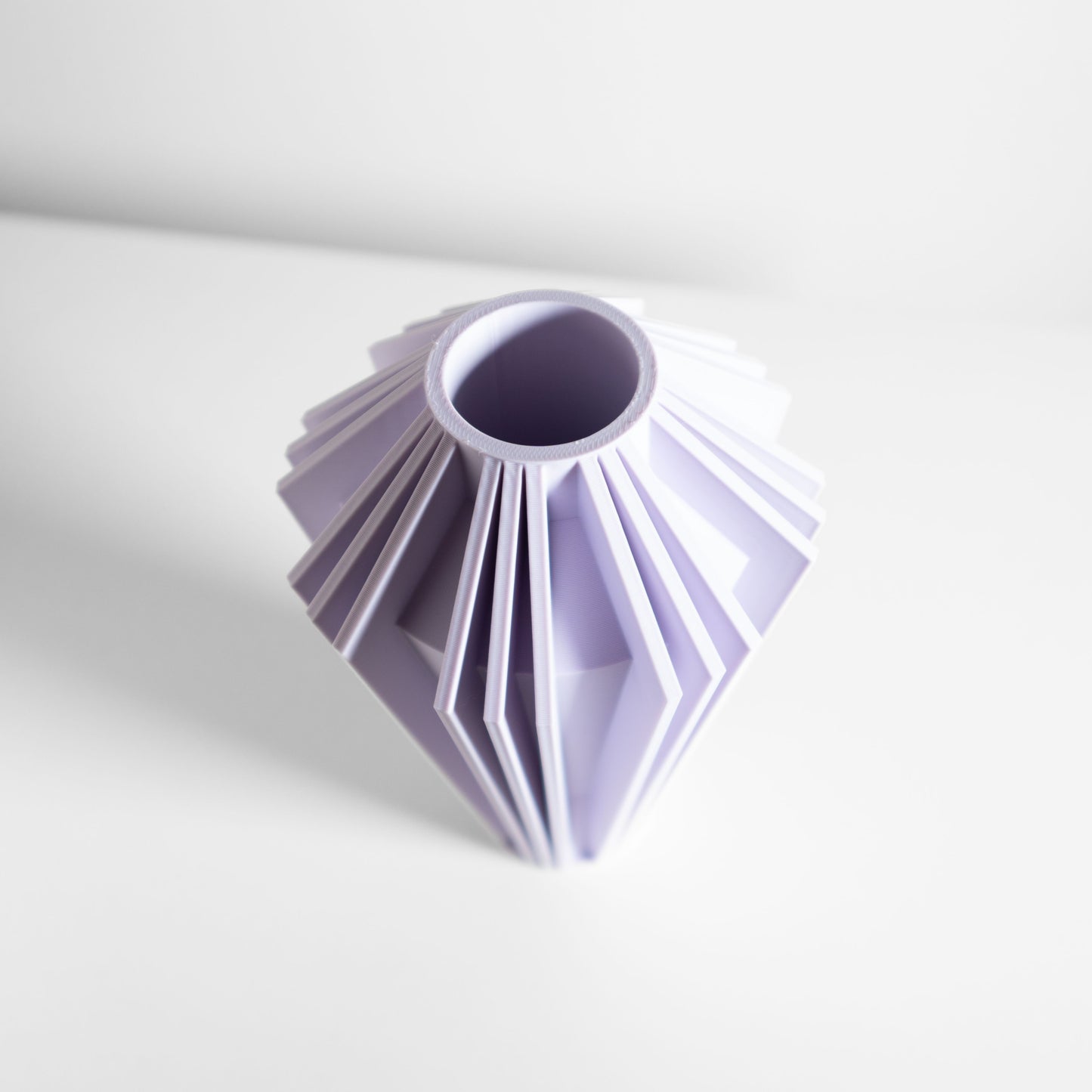 Minimalist Vase, Modern Flower Holder, Table Centerpiece, Sculptural Mantel Accent