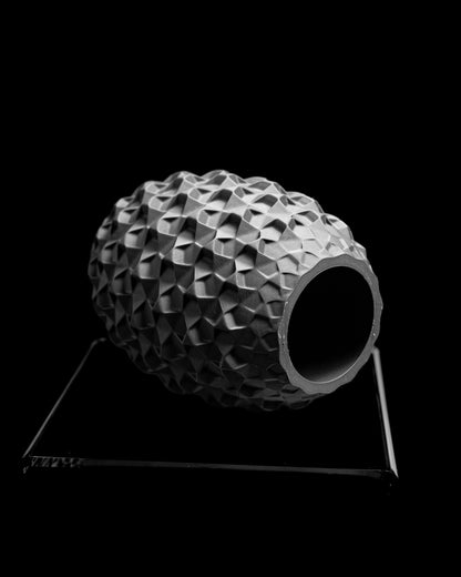 Pineapple Vase, Pebble-Inspired Tabletop Vessel, Dried Flowers Holder, Workspace Organizer