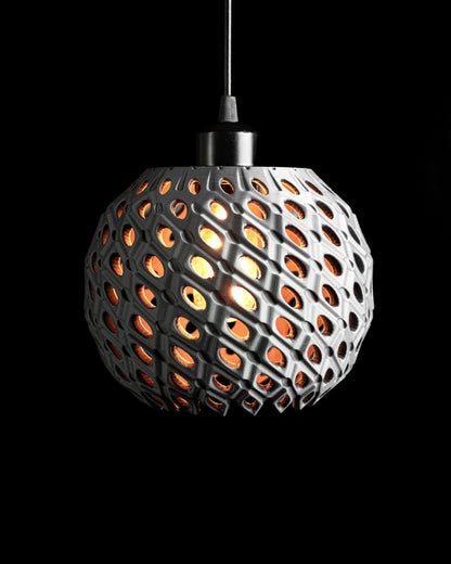 Pendant Light, Architectural Ceiling Lamp, Kitchen Island Accent, Contemporary Statement