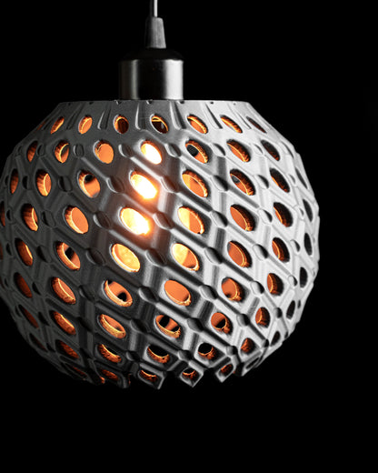 Pendant Light, Architectural Ceiling Lamp, Kitchen Island Accent, Contemporary Statement