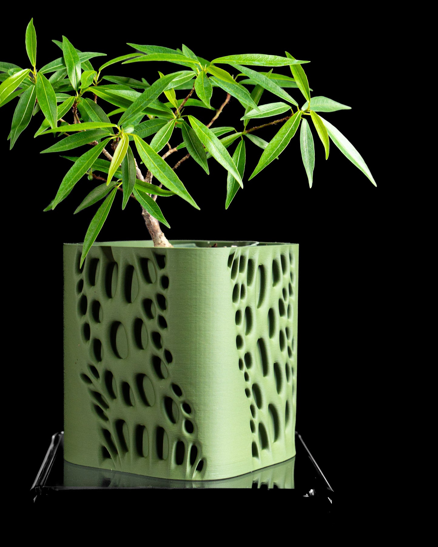 Planter Pot, Modern Succulent Container, Indoor Minimalist Organizer, Scandinavian White