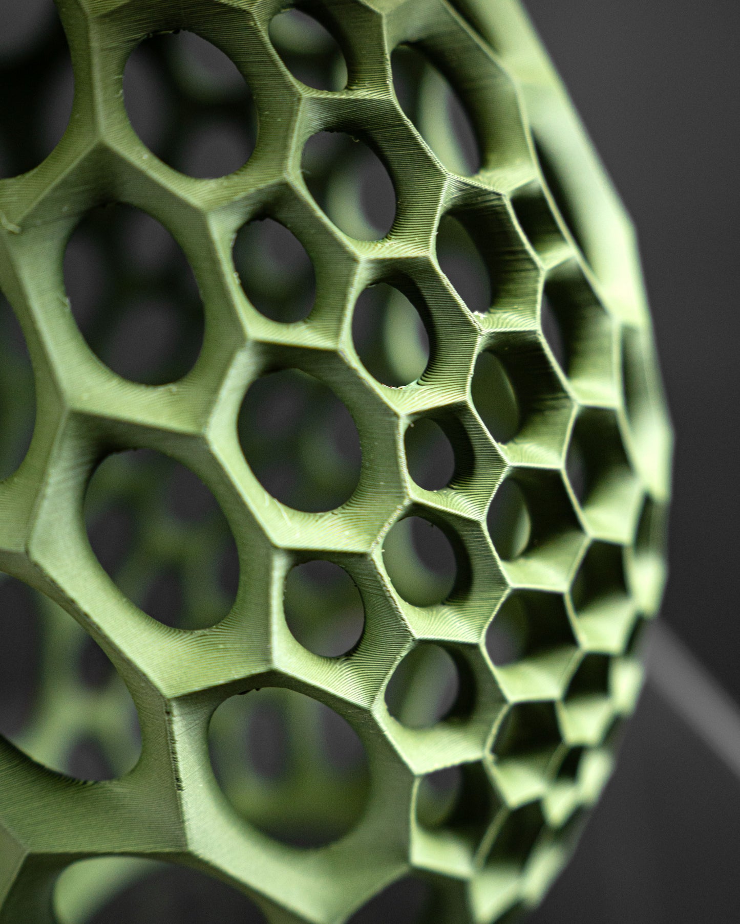 Table Lamp, Sculptural Ambient Nightstand, Desk Reading Shade, Modern Minimalist