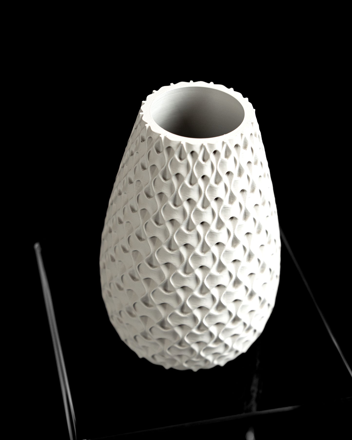 Minimalist Vase, Sculptural Centerpiece, Contemporary Flower Holder, Scandinavian Table Accent