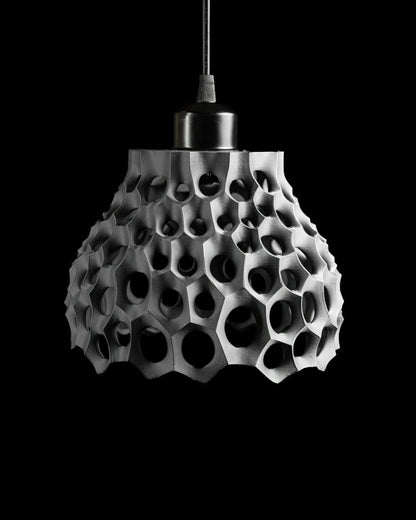 pendant light, contemporary sculptural lamp, kitchen island centerpiece, elegant shade