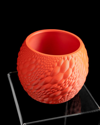 Planter Pot Minimalist Contemporary Indoor Succulent Plant Holder Decorative Accent, Scandinavian Look , Boho