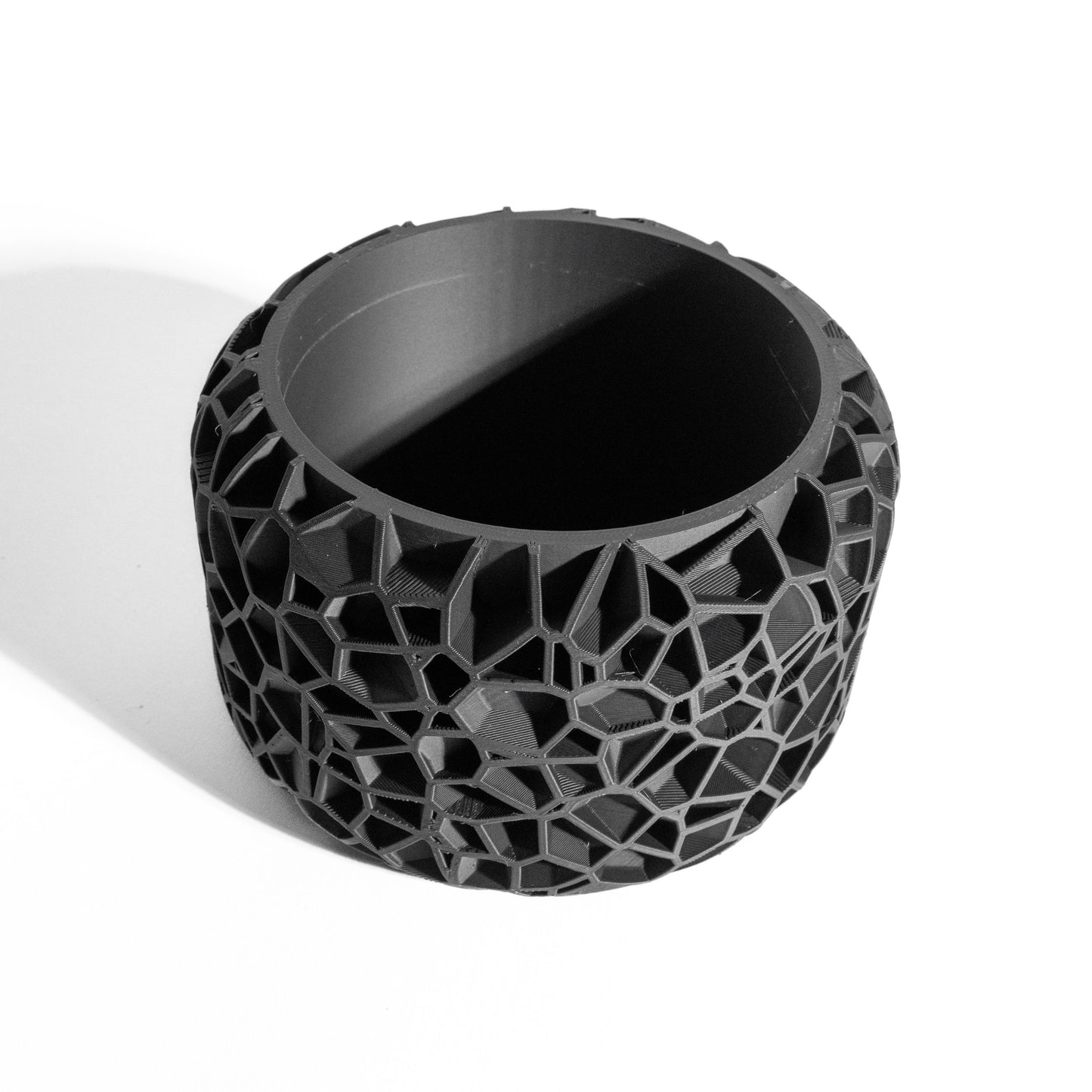 Planter Pot, Modern Herb Vessel, Bamboo, Cactus or Aloe, Indoor Bonsai Jungle Planter