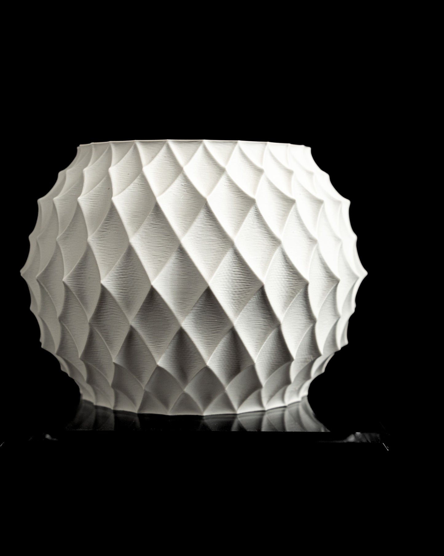 Planter Pot, Diamond Geometric Succulent Indoor Workspace Scandinavian Inspired Deco