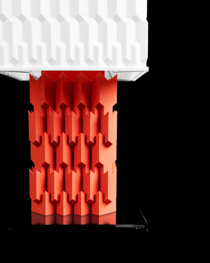 Table Lamp, Geometric Bedside Illuminating, Ambient Contemporary Workstation ArtDeco Midnight