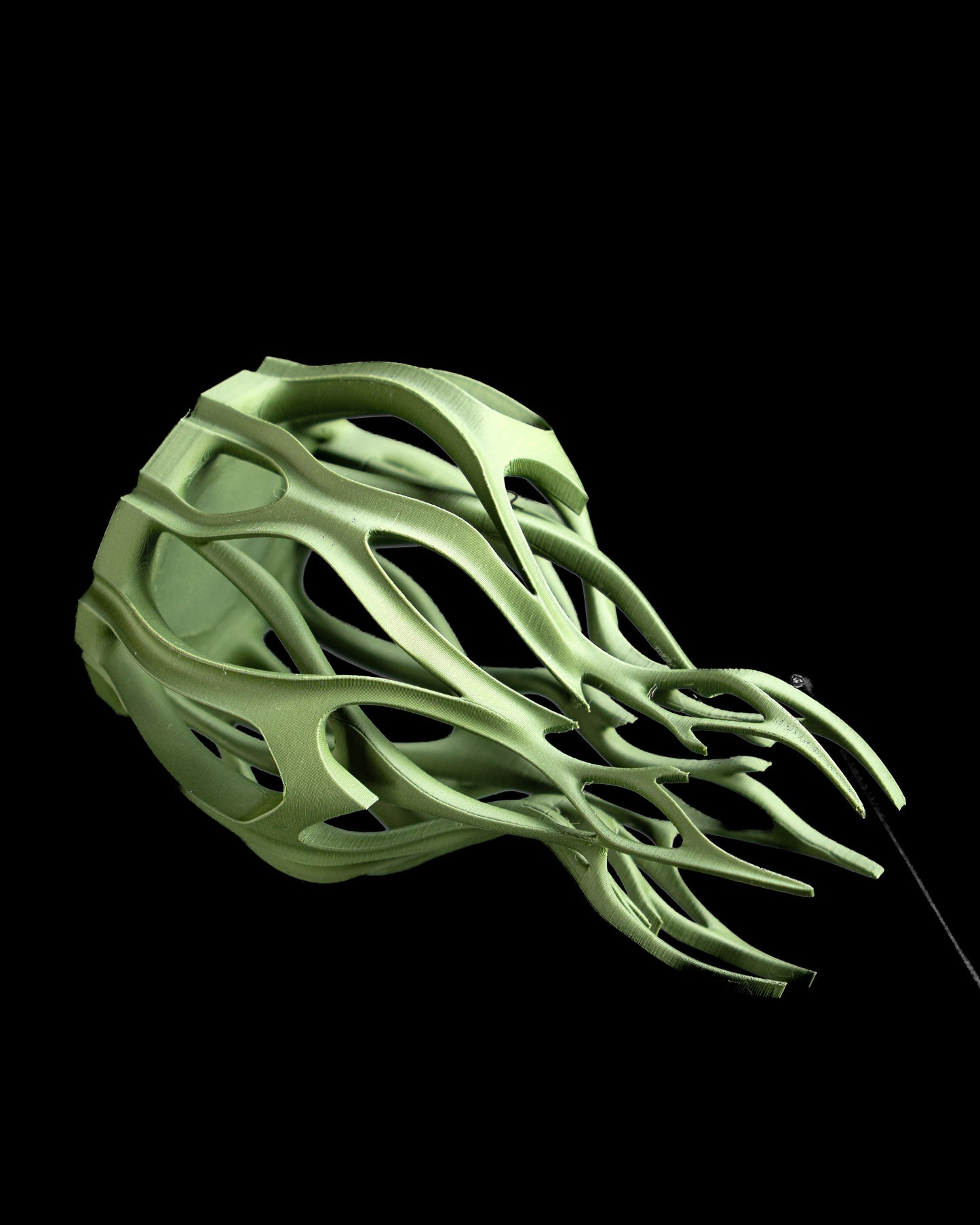 Original Geometric Ripple Vase, Contemporary Tabletop Flower Holder, Stylish Flowering Space Accent, Art Deco