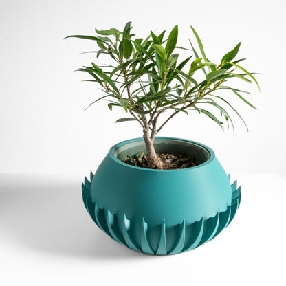 Succulent Planter, Sculptural Geometric Vase, Minimalist Desk Holder, Japandi Artdeco