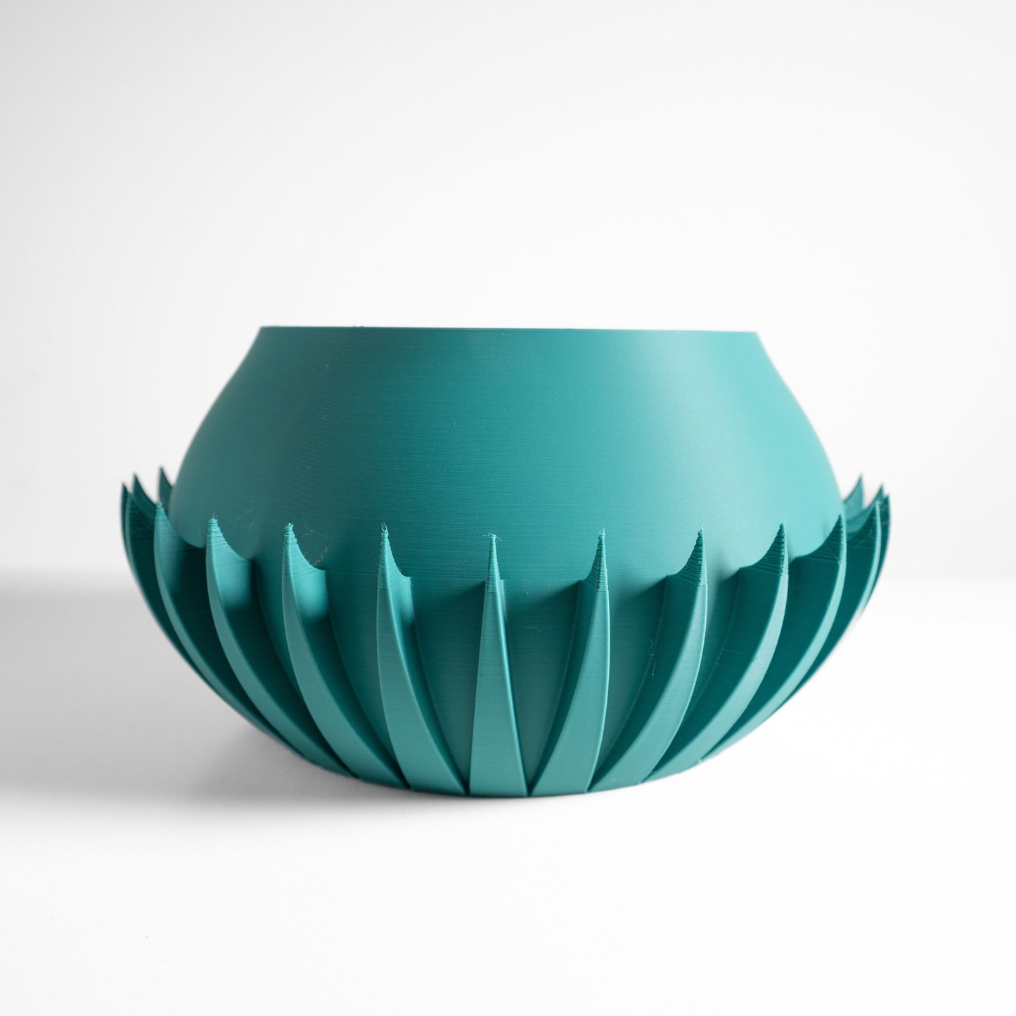 Succulent Planter, Sculptural Geometric Vase, Minimalist Desk Holder, Japandi Artdeco