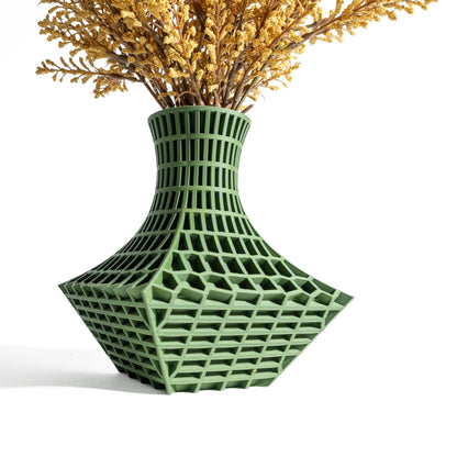 Modern Vase, Sculptural Minimalist Interior Decor, Workspace Flower Holder Statement