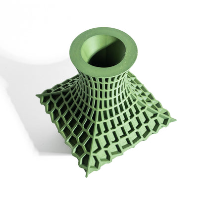 Modern Vase, Sculptural Minimalist Interior Decor, Workspace Flower Holder Statement