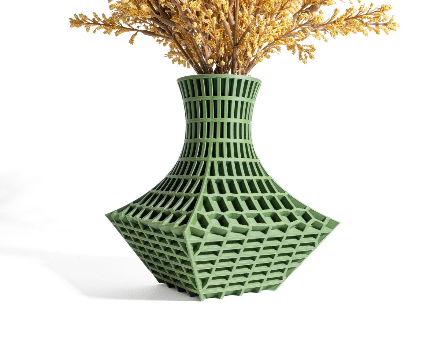 Modern Vase, Sculptural Minimalist Interior Decor, Workspace Flower Holder Statement