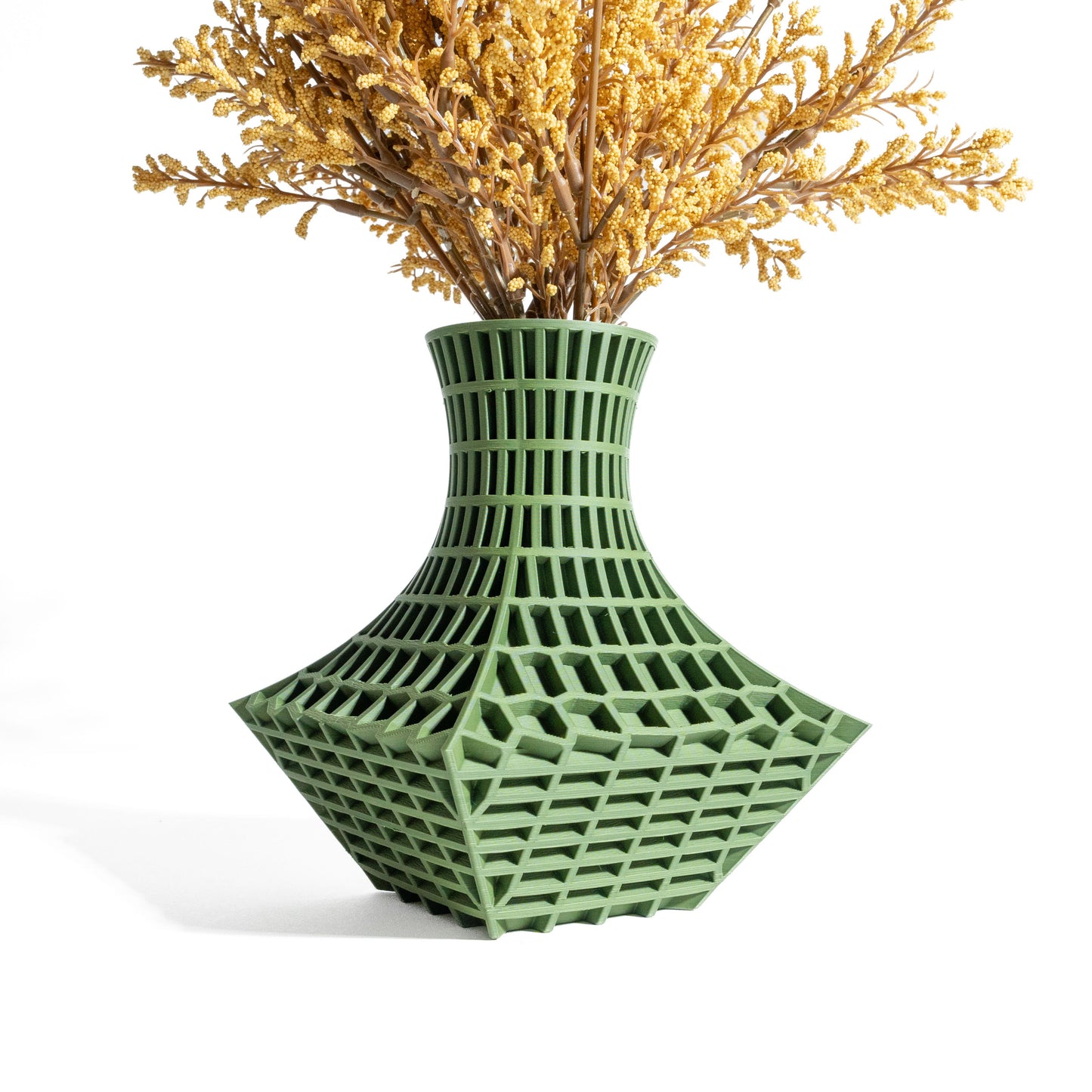 Modern Vase, Sculptural Minimalist Interior Decor, Workspace Flower Holder Statement