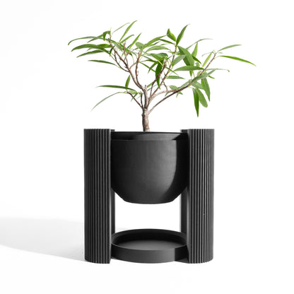 Planter Pot, Midcentury Organic Shelf Decor, Succulent Holder, Desktop Organizer