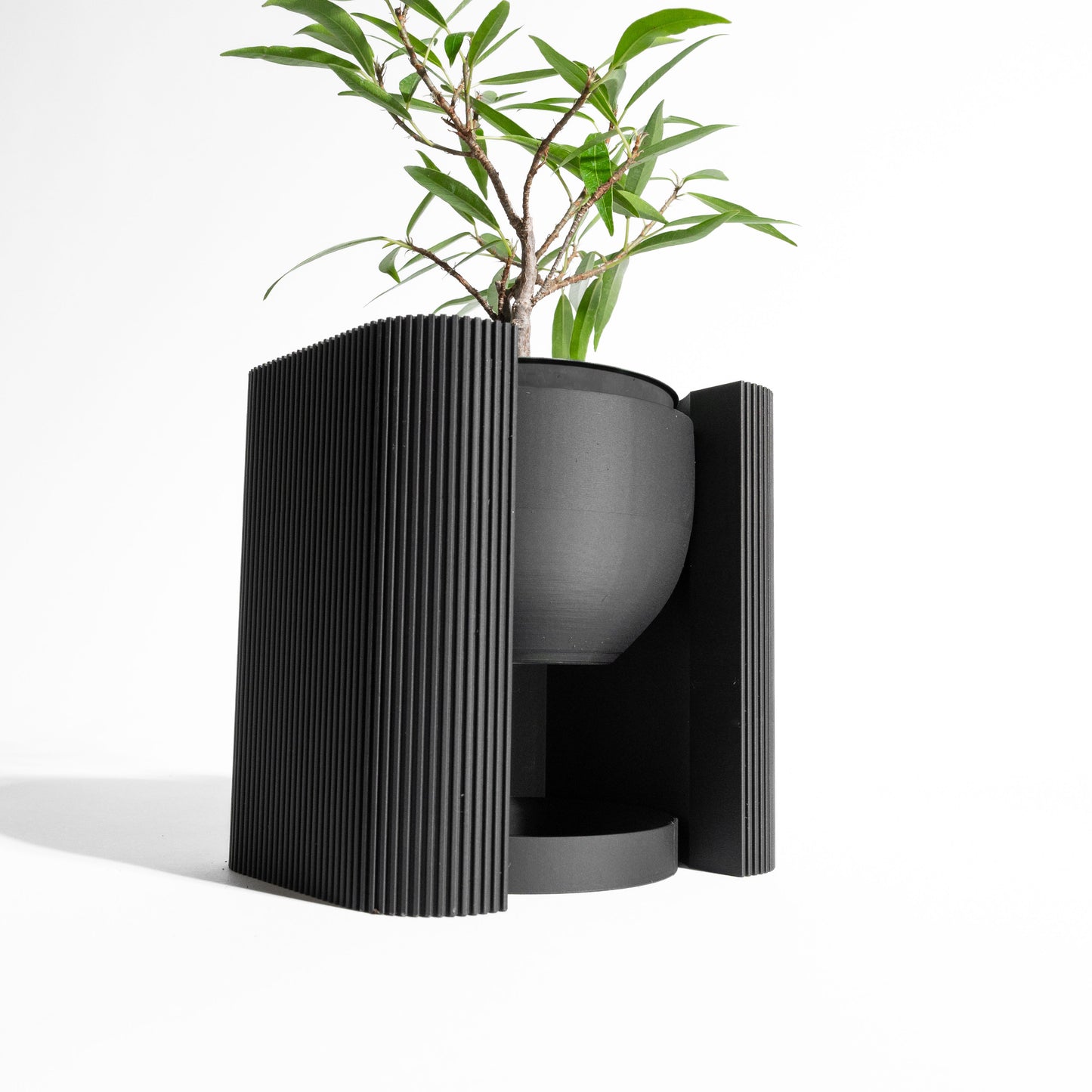 Planter Pot, Midcentury Organic Shelf Decor, Succulent Holder, Desktop Organizer