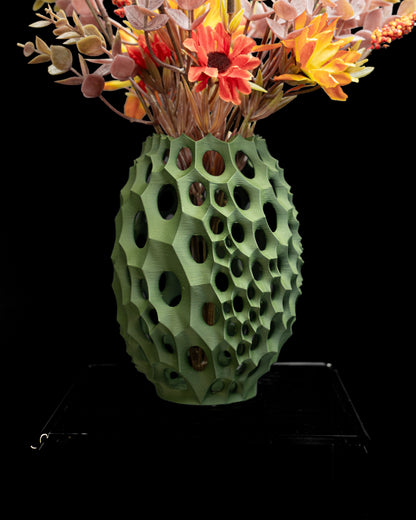 Geometric Vase, Contemporary Minimalist Tabletop Decor Flower Holder Desk Organizer