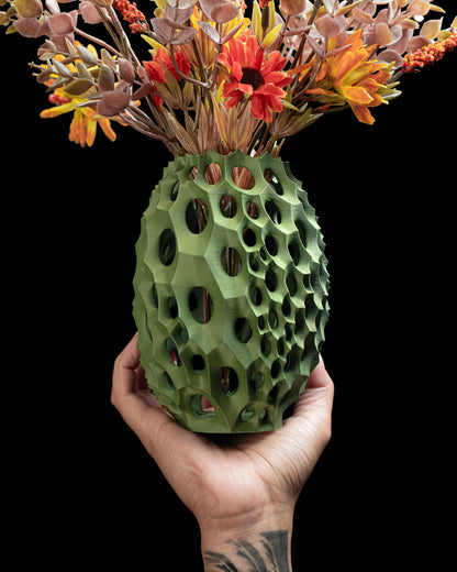 Geometric Vase, Contemporary Minimalist Tabletop Decor Flower Holder Desk Organizer