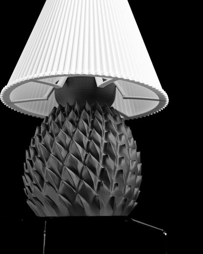 Table Lamp, Contemporary Geometric Nightstand Light, Ambient Minimalist Japandi Accent