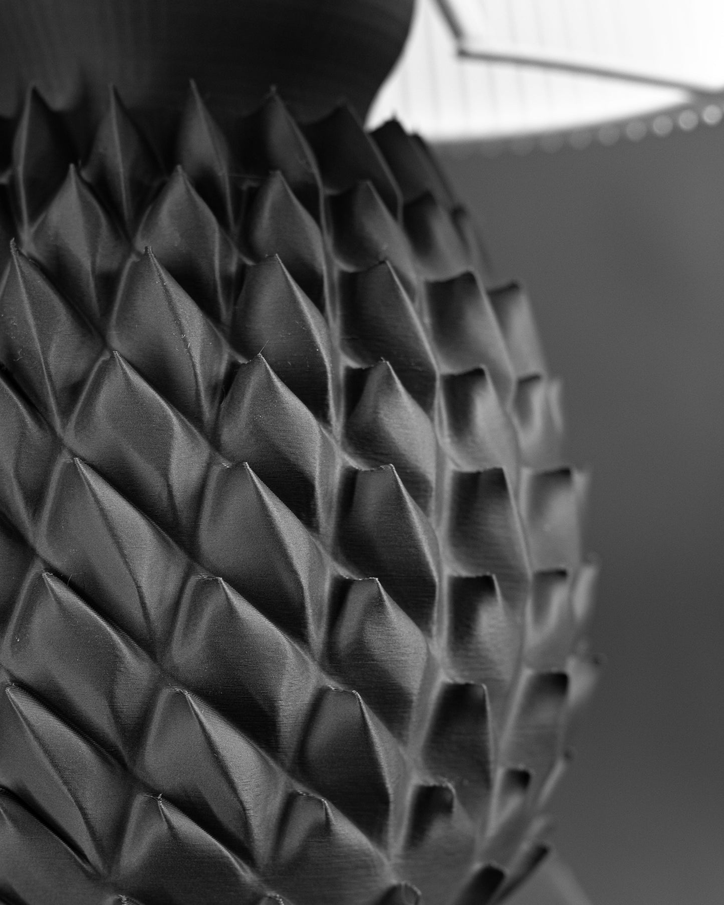 Table Lamp, Contemporary Geometric Nightstand Light, Ambient Minimalist Japandi Accent