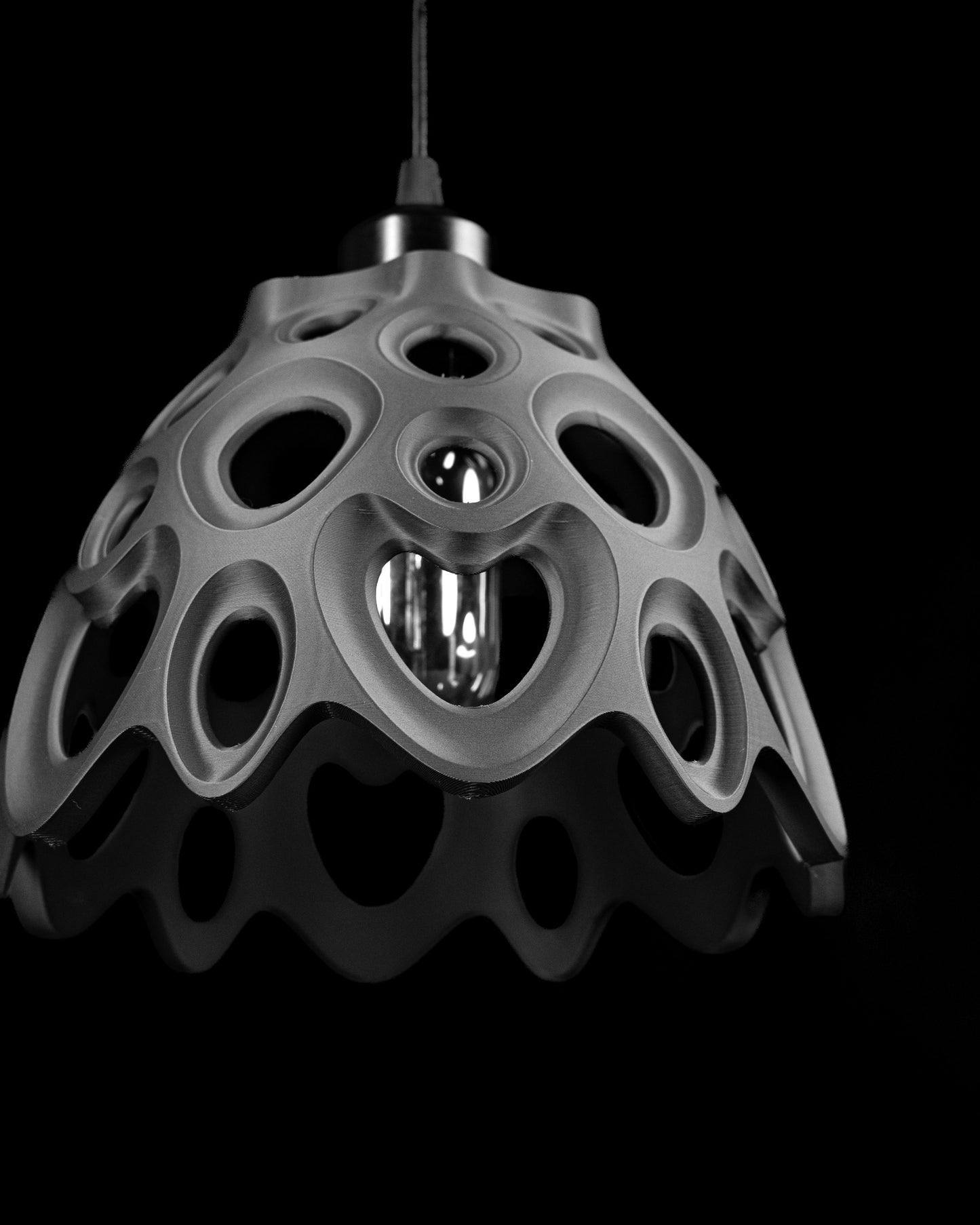 Pendant Light, Sculptural Lampshade Japandi Minimalist, Contemporary Kitchen Island Bedside