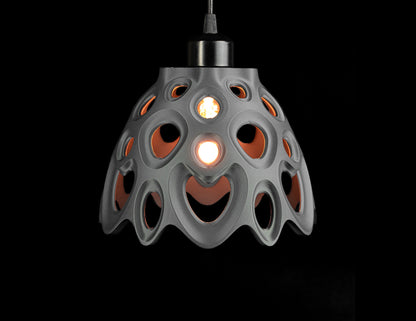 Pendant Light, Sculptural Lampshade Japandi Minimalist, Contemporary Kitchen Island Bedside