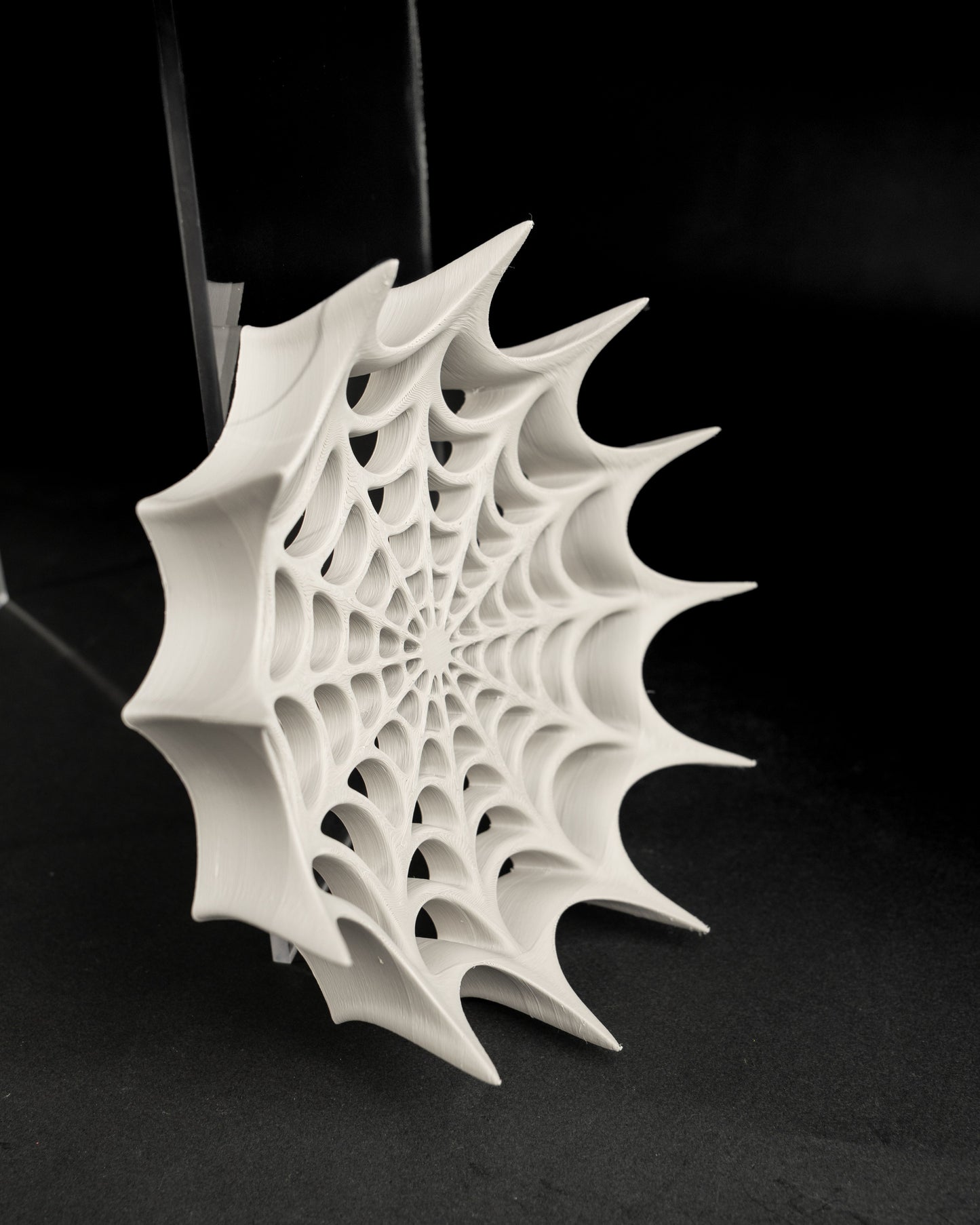 Lidded Storage Jar, Countertop Organizer, Geometric Minimalist Accent, Catchall