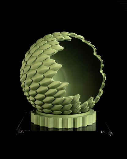 succulent planter, DragonScale geometric holder, Japandi desktop organizer, modern accent