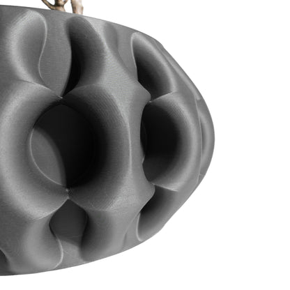 Creative Planter Pot, Sculptural Succulent Holder, Desk Organizer, Bedside Table Decor, Black indoorplanter