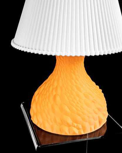 Bedside Lamp, Ambient Geometric Nightstand Light, Modern Sculptural Accent, Japandi Elegance