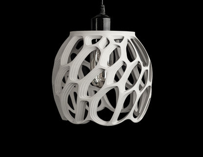 Pendant Light, Sculptural Modern Lampshade, Kitchen Island Accent Lighting, Bedside