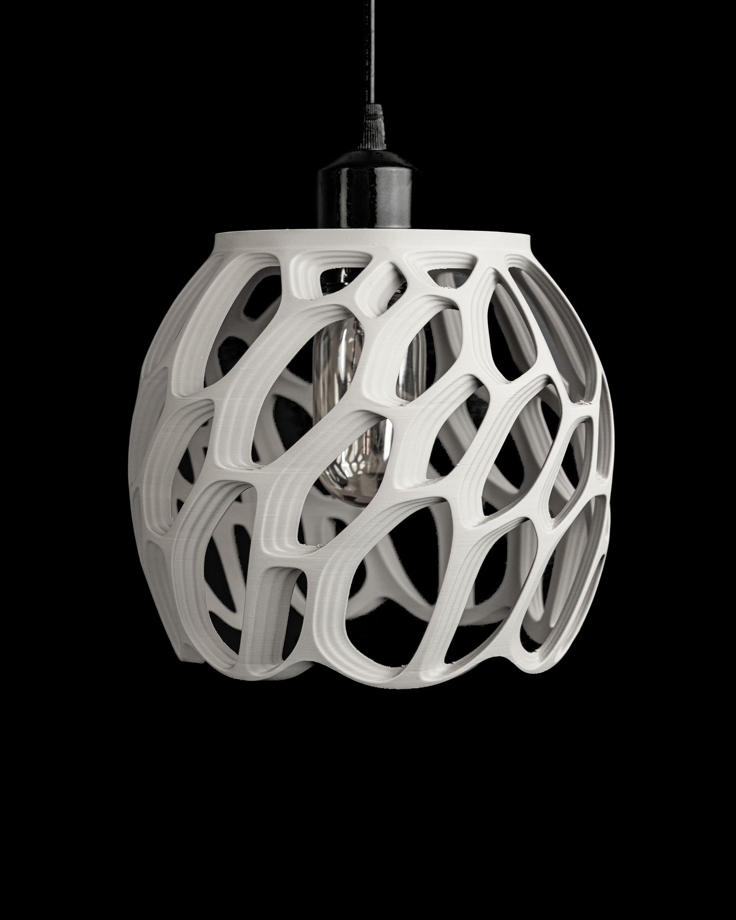 Pendant Light, Sculptural Modern Lampshade, Kitchen Island Accent Lighting, Bedside