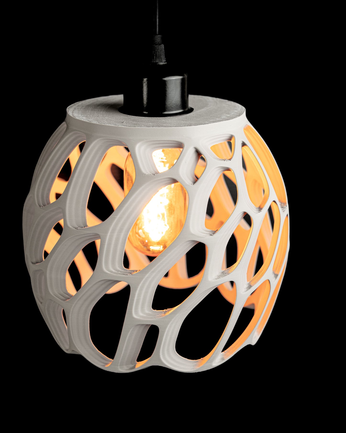 Pendant Light, Sculptural Modern Lampshade, Kitchen Island Accent Lighting, Bedside