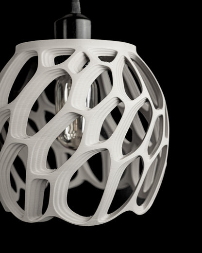 Pendant Light, Sculptural Modern Lampshade, Kitchen Island Accent Lighting, Bedside