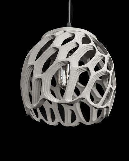 Pendant Light, Sculptural Modern Lampshade, Kitchen Island Accent Lighting, Bedside