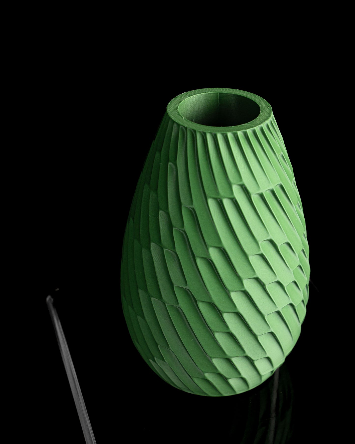 Modern Vase, Decorative Ripple Minimalist Tabletop Flower Holder Contemporary Elegance