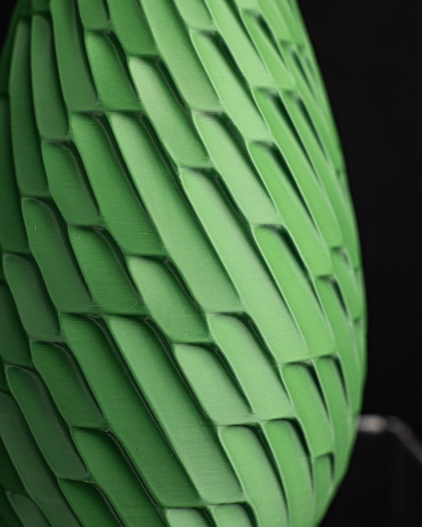 Modern Vase, Decorative Ripple Minimalist Tabletop Flower Holder Contemporary Elegance