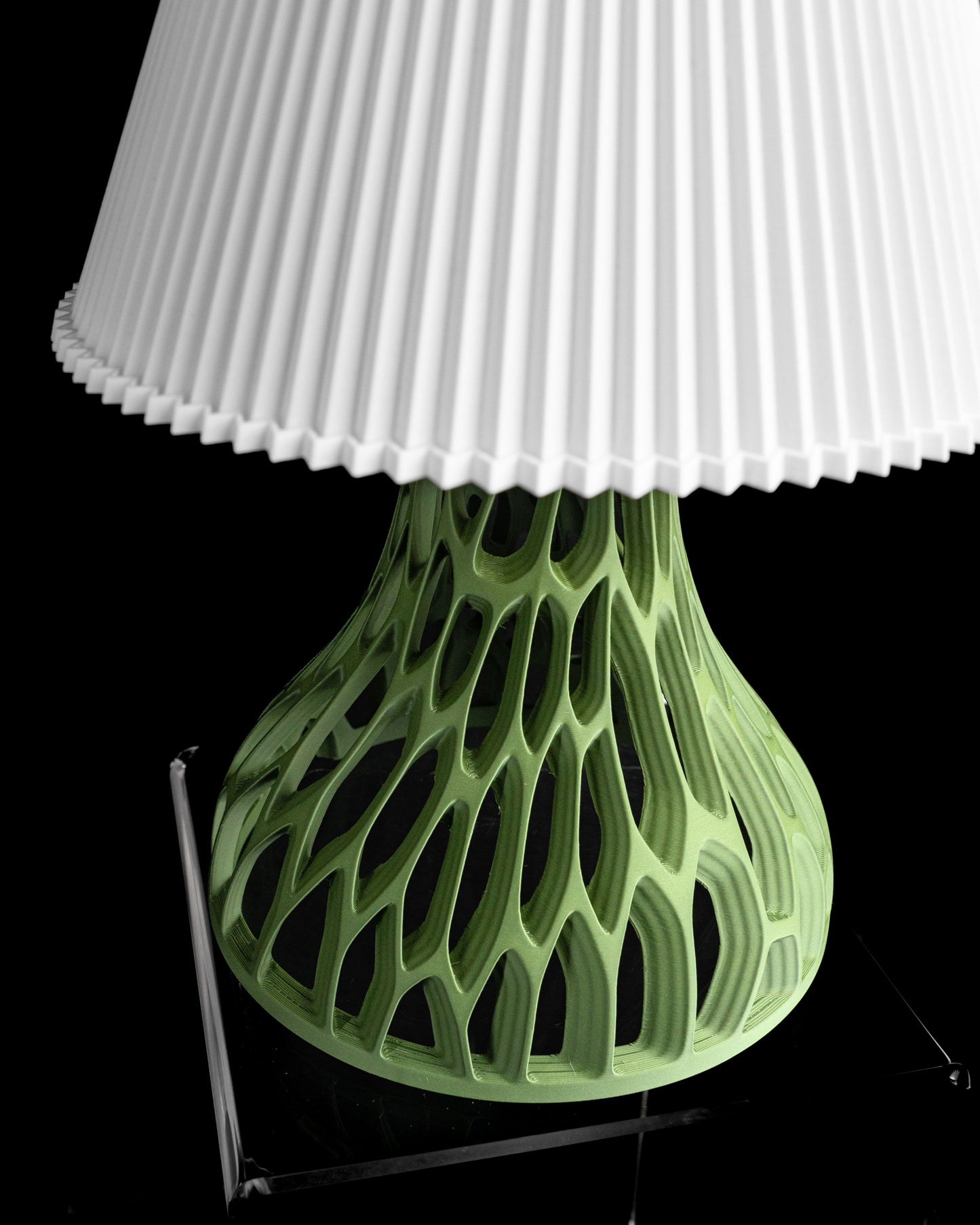 Table Lamp, Ambient LED Nightstand, Modern Sculptural Desk Accent Minimalist .','