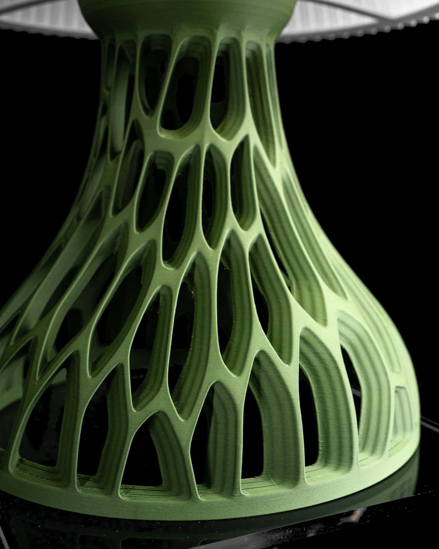 Table Lamp, Ambient LED Nightstand, Modern Sculptural Desk Accent Minimalist .','