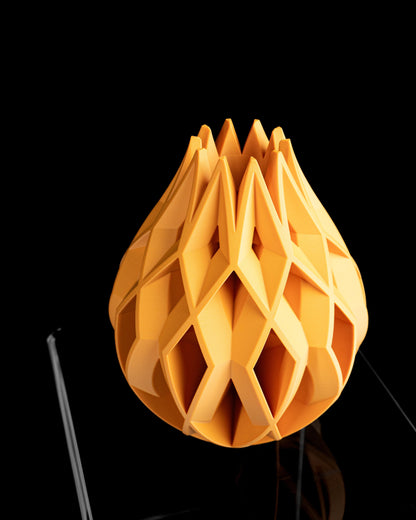 Geometric Vase, Minimalist Tabletop Vessel, Modern Sculptural Accent, Elegant White