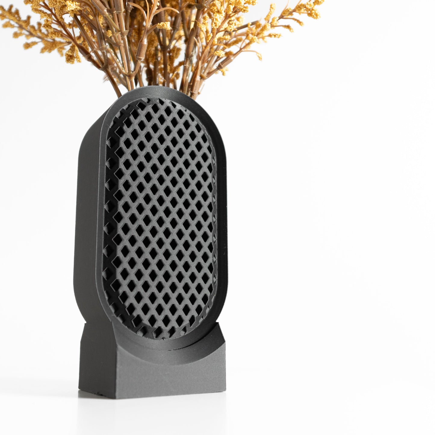 vase, scandinavian contemporary, decorative tabletop flower holder, mantel accent neutral