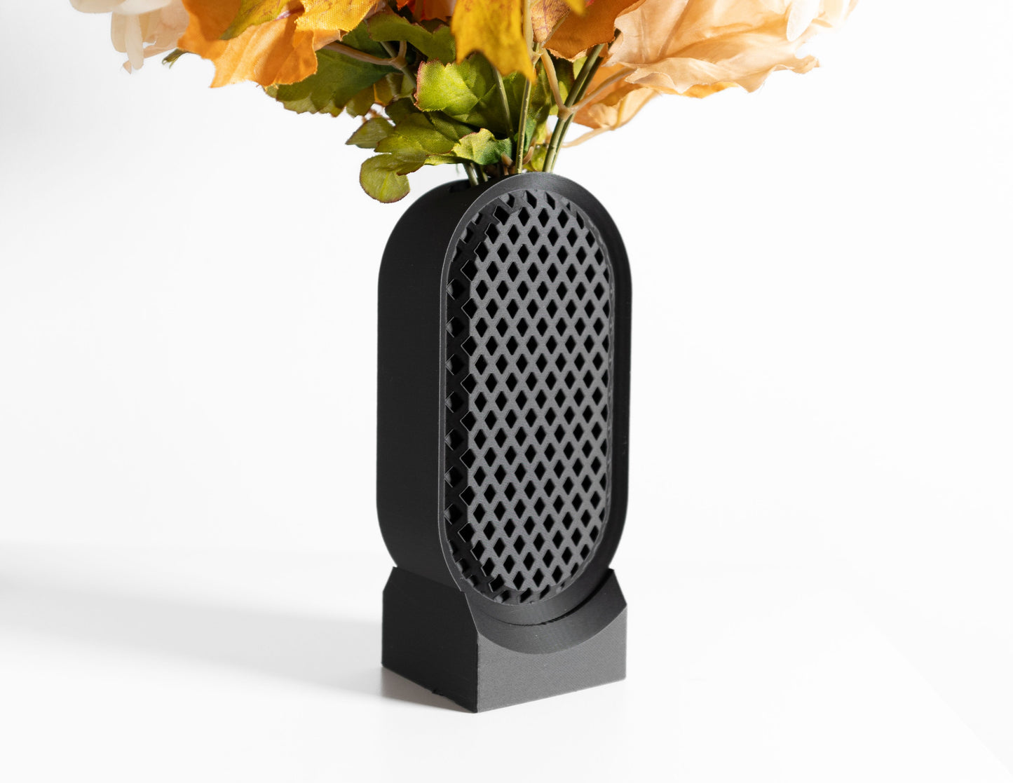 vase, scandinavian contemporary, decorative tabletop flower holder, mantel accent neutral