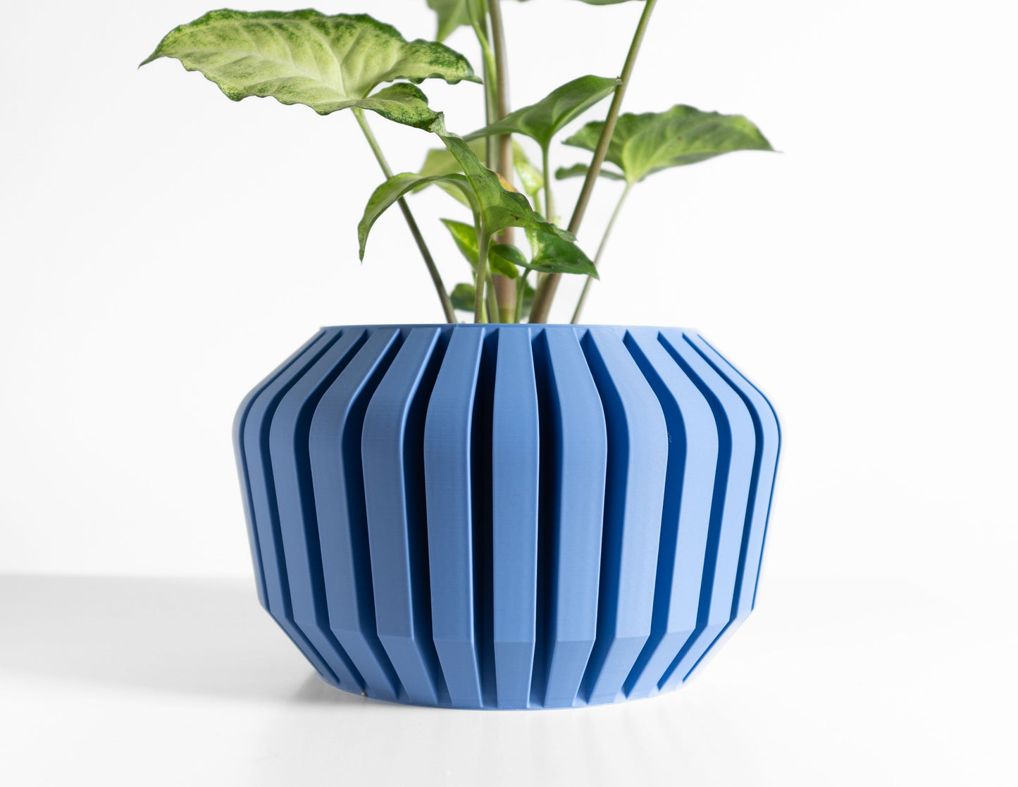 Planter Pot, Geometric Succulent Holder, Minimalist Herb Container, Desk Organizer