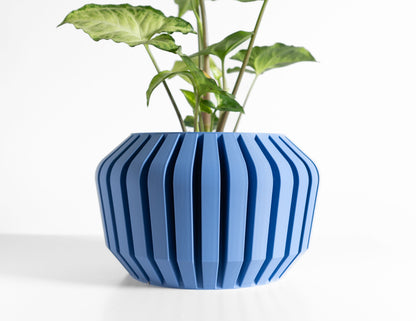 Planter Pot, Geometric Succulent Holder, Minimalist Herb Container, Desk Organizer