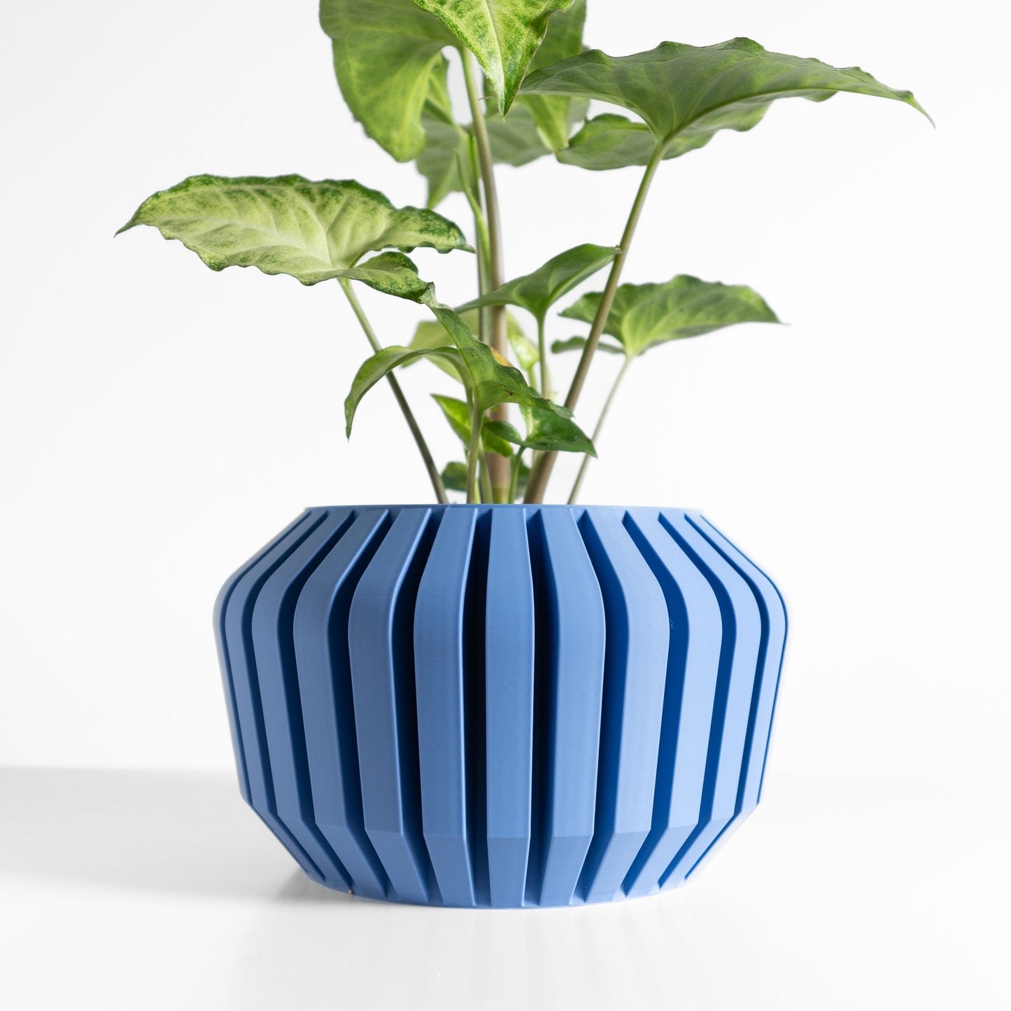 Planter Pot, Geometric Succulent Holder, Minimalist Herb Container, Desk Organizer