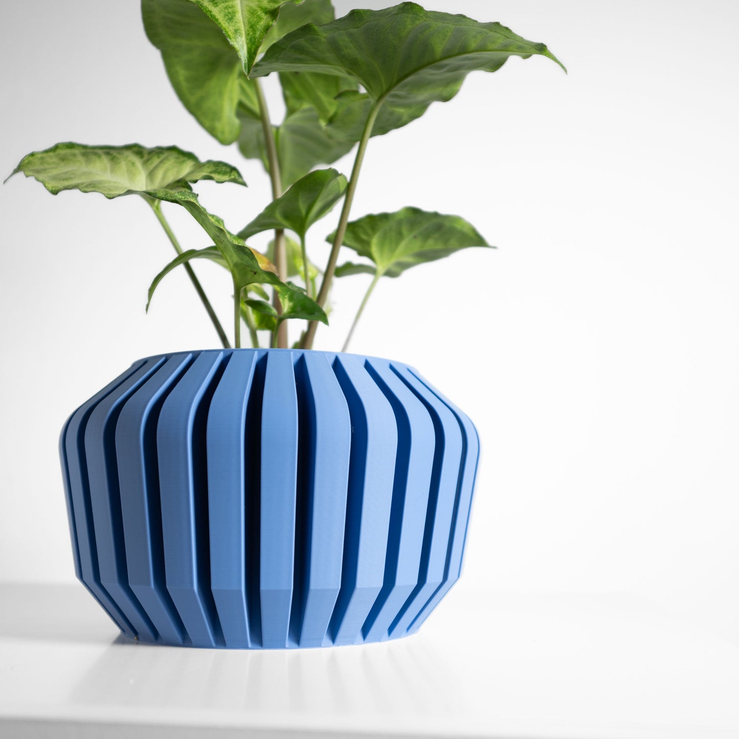 Planter Pot, Geometric Succulent Holder, Minimalist Herb Container, Desk Organizer