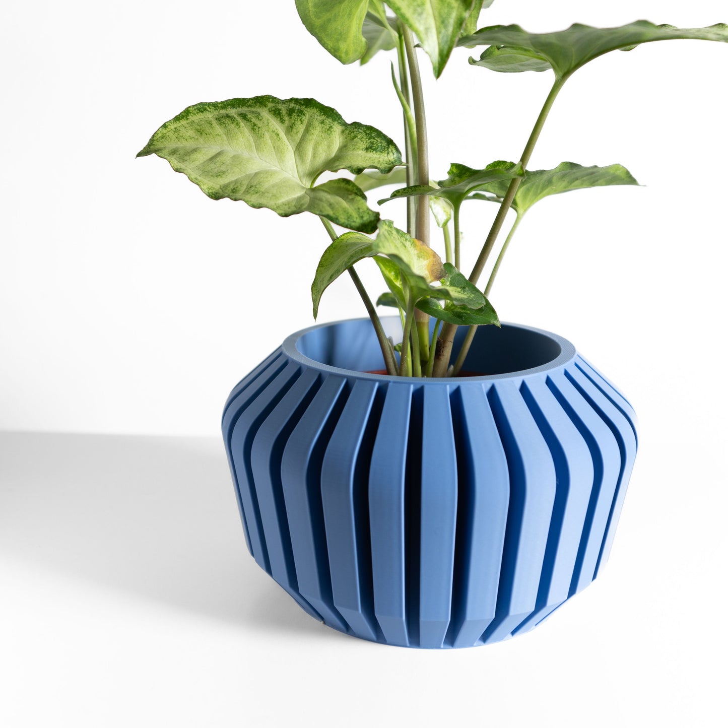 Planter Pot, Geometric Succulent Holder, Minimalist Herb Container, Desk Organizer