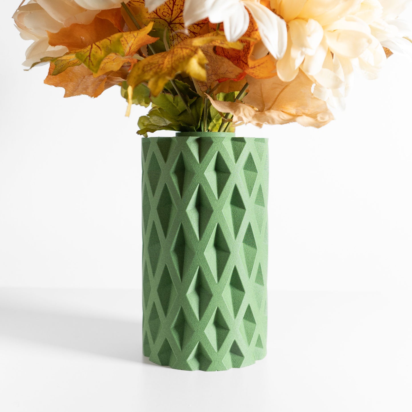 Fractal Vase, Artistic Curved Tabletop Planter, Decorative Flower Holder, Elegant Home Accent, Nordic Style